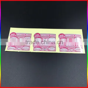 Custom Self-Adhesive Aluminum Sticker Label Laminated Silver Foil Paper Stickers thumbnail-2