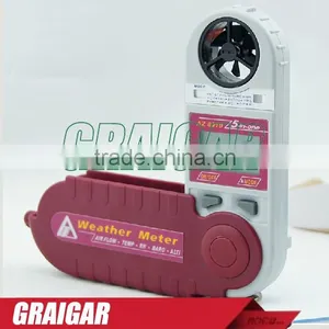 AZ8910 Air Velocity ,Temperature, Humidity, Dew Point Temperature, Barometric Pressure, Heat Index Tester thumbnail-1