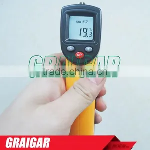NEW Graigar GR320 Non-Contact Laser Gun Infrared Digital IR Thermometer -50 C ~ 330 C Support OEM thumbnail-1