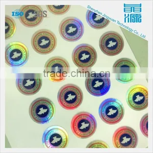 3d Pet Hologram Round Laser Label thumbnail-4