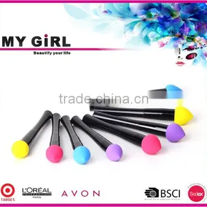 2016 MY GIRL New Beauty Cosmetic Powder Puff , Free Sample Long Handle Powder Puff thumbnail-2