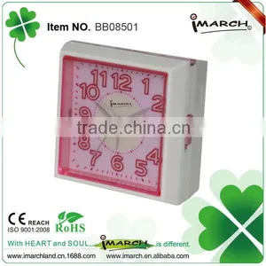 Blue Square Shape Clock,shining Clock,table Clock thumbnail-2