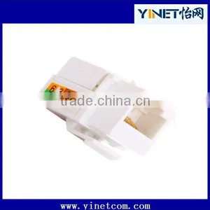 Factory Sales Best Price UTP CAT 5E Unshielded Keystone Jack for Cat 5e/6 Cables thumbnail-1