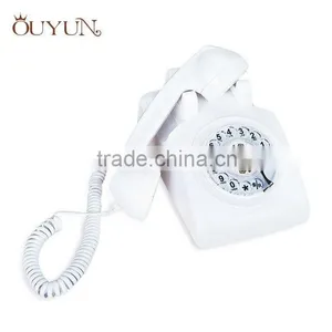 Rotary Dial Keys Retro Red House Telephone thumbnail-2