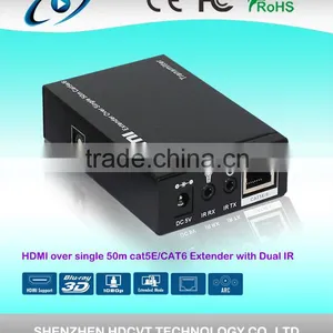 Hot Sale HDMI Extender Over Single 50m/164ft UTP Support IR, ARC thumbnail-2