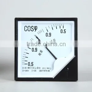 High Precision Analog COS Power Factor Meter 0.5-1-0.5 thumbnail-2