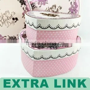 Custom Logo Design Storage Distribution Kraft Paper Gift Heart Shaped Packaging Chocolate Box thumbnail-6