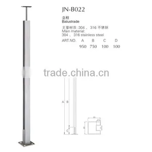 u Channel Steel/steel u Channel/u Channel Glass Railing Balustrade thumbnail-1