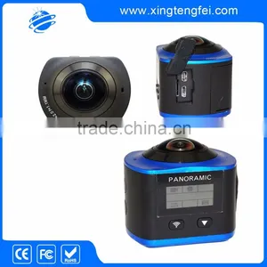 High Quality Waterproof AT-10 360 Action Sports Camera thumbnail-1