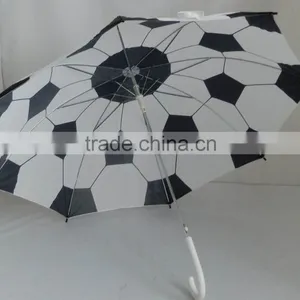 23" Auto Open Football Design Printed Sport Umbrella thumbnail-1