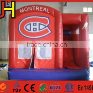 Top Quality Inflatable Combo, Small Inflatable Indoor Bouncer With Slide Inside thumbnail-1