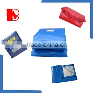 Waterproof pe Tarpaulin Fabric Canvas for Tent , Truck Cover thumbnail-1
