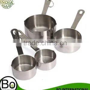 New Arrival 4pcs 1/4-1inch Stainless Steel Measuring Cups Spoon Set For Kitchen Measure Tool thumbnail-1