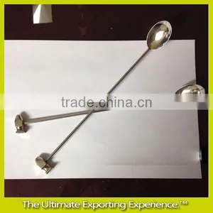 Stainless Steel Bar Spoon Stirrer,Stainless Steel Hammer Spoon,Stainless Steel Cocktail Spoon With Hammer thumbnail-1