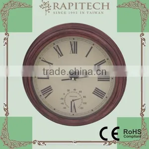 12 Inch Plastic Garden Thermometer Clock thumbnail-3