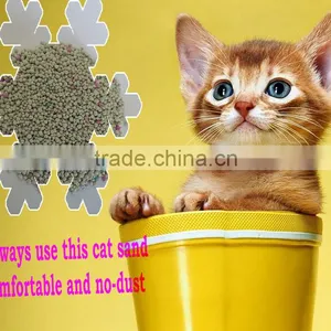 Manufacturer Cat Toilet Litter Bentonite Cat Sand With Dust-free And Pollution thumbnail-1