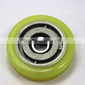 Good Quality Hot Sale 76*22*6203 PU Escalator Spear Step Roller thumbnail-3