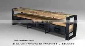 TV Dresser With 4 Drawers and 1 Top thumbnail-1