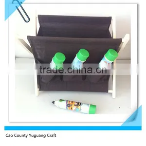 Foldable Decorative l Wooden Magazine Holder Rack Wholesale thumbnail-3