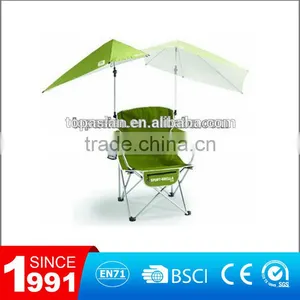 Fashion Used Kids Folding Beach Chair With Front Bag and Umbrella thumbnail-1