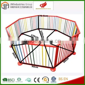 Wooden Frame Baby Playpen thumbnail-1