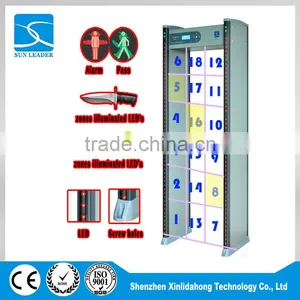 18 Zones Walk Through Metal Detector Monitoring System Metal Detector GateXLD-E thumbnail-1