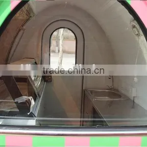 Mobile Hand Push Food Cart thumbnail-4