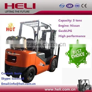 China Top1 Manufacturer Heli Brand 3 Ton Lpg Forklift thumbnail-1
