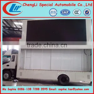 LED Screen Display Advertising Van Truck With Lifting System,LED Box Truck thumbnail-1