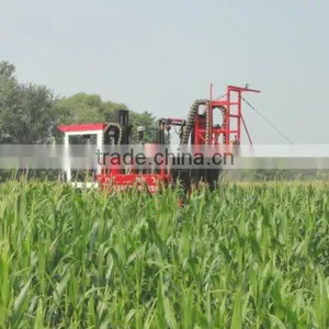 Self Propelled High Clearance Hydraulic Operating 4WD Boom Sprayer With Cabin and Itlay Pump thumbnail-6