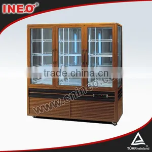 Wooden Rotating Showcase/retail Store Display Showcase/glass Display Showcase thumbnail-1