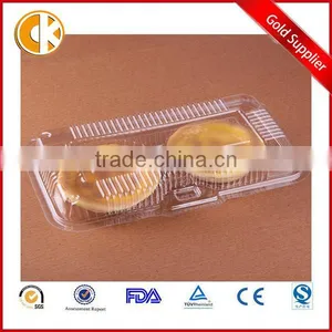 BOPS Divide Transparent Plastic Cookies Container thumbnail-1