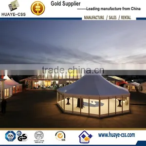 Popular Multi-sided Hexagonal High Peak Event Tent for Party for Sale thumbnail-2
