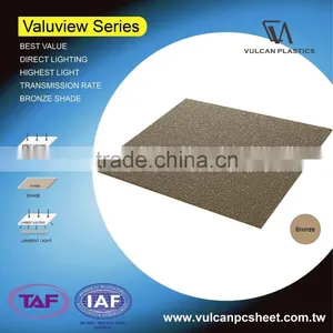 Plastic Polycarbonate Solid / Corrugated Sheets (Valuview Bronze Series) thumbnail-6
