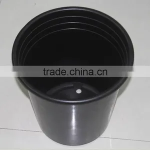 5 Gallon Nursery Pots,black Plastic Nursery Flower Pots,black Plastic Tree Pots thumbnail-2