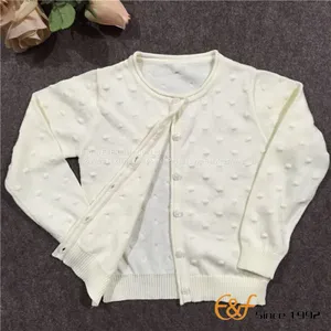 Baby Girl Tuck Stitch Balls Sweater thumbnail-2