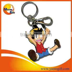 Custom Logo 3D PVC Keychain thumbnail-1