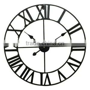 Antique Metal Carved Wal Clock thumbnail-1