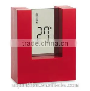 Plastic Multifunctional Desk Clock With Transparent Screen thumbnail-3
