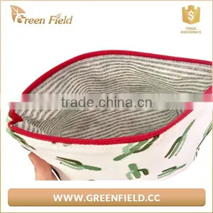 Fashion Women Zipper Cosmetic Case Bag Trendy Wash Makeup Bag thumbnail-2