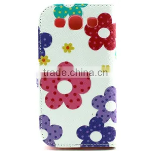Cute Cartoon PU Leather Flip Book Stand Wallet Cover Case For Samsung Galaxy 9300 thumbnail-4