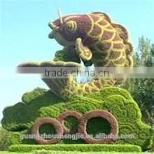 Whloesale Artificial Topiary Grass Animals Sculpture thumbnail-1