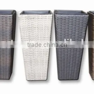 Garden Rattan Flower Pot thumbnail-3