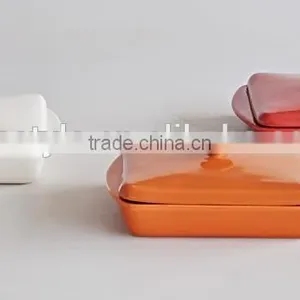 Ceramic Glaze Bakerware With Lid, Rectangle Oval Square Round Roaster thumbnail-1