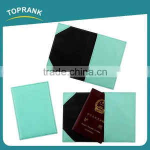 Toprank Mulit-function PU Leather Ticket Passport Holder Travel Passport Cover With Customized Logo thumbnail-1