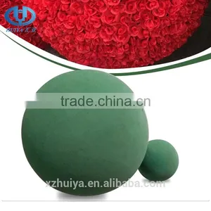10 Inch Wet Floral Foam Ball With Fresh Flower Decoration thumbnail-2