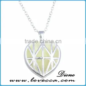 Magic Round Fairy Locket Pendant Gift Luminous Glow in the Dark Necklace thumbnail-5