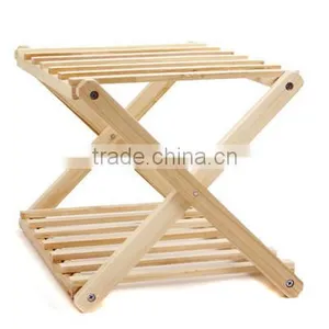 2017 New Style Wooden Shoes Rack Two Layers thumbnail-1