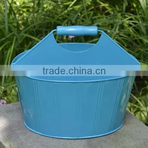 Promotional Colorful Oval Metal Beer Ice Bucket thumbnail-1