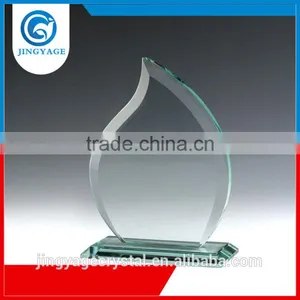 Jingyage Welcome OEM ODM Best Selling Blank Crystal Trophy Plaque Souvenir thumbnail-1